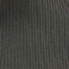 Algodón tejido a rayas RAYCO Negro / Lino